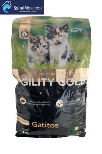 Agility gold gatitos por 3 kg 