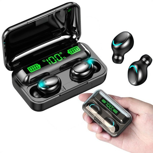Audífonos in-ear inalámbricos F9-5 negro 