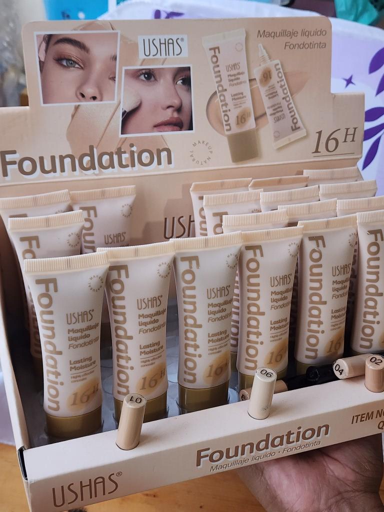 Base de maquillaje líquida USHAS