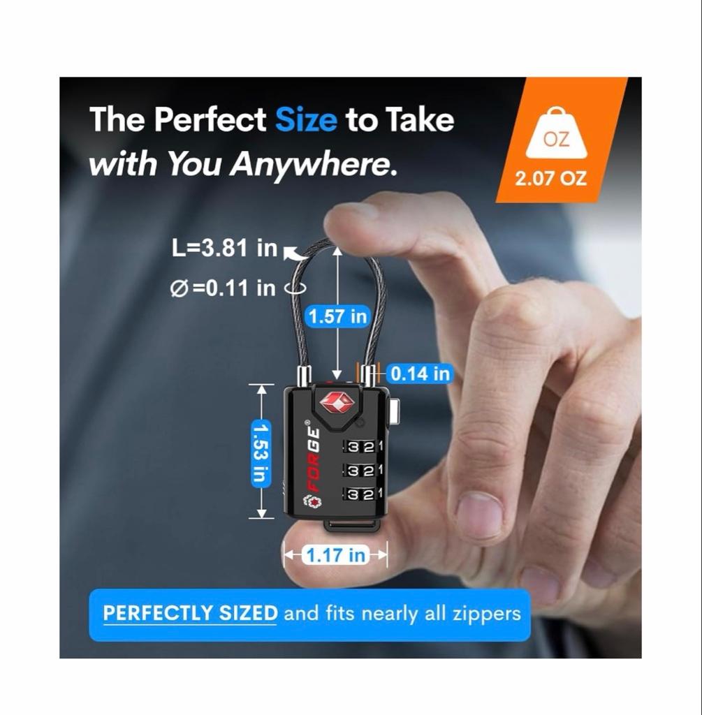 Miniatura 2 de Candado para Maletas