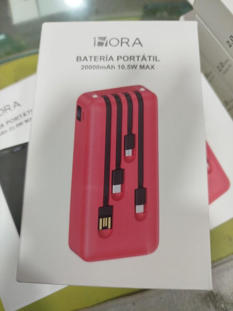Miniatura 2 de 1 HORA POWER BANK PORTÁTIL 20000 MAH 1 HORA