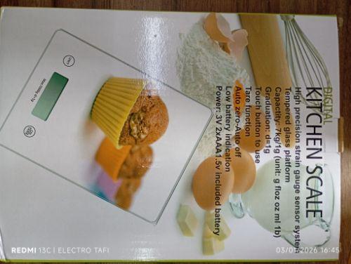 BALANZA COCINA DIGITAL KITCHEN SCALE