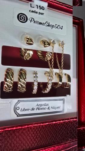 Argollas & Cuffs (Dorado)