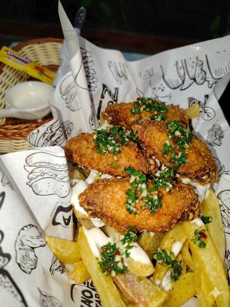 Alitas con Chimichurri