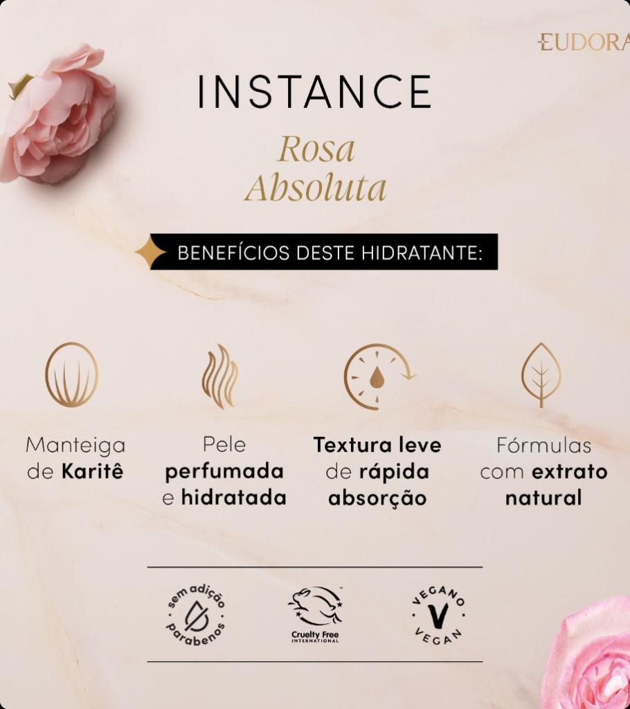 Miniatura 3 de Crema desodorante hidratante

Corporal Instance Rosa Absoluta

400 Ml