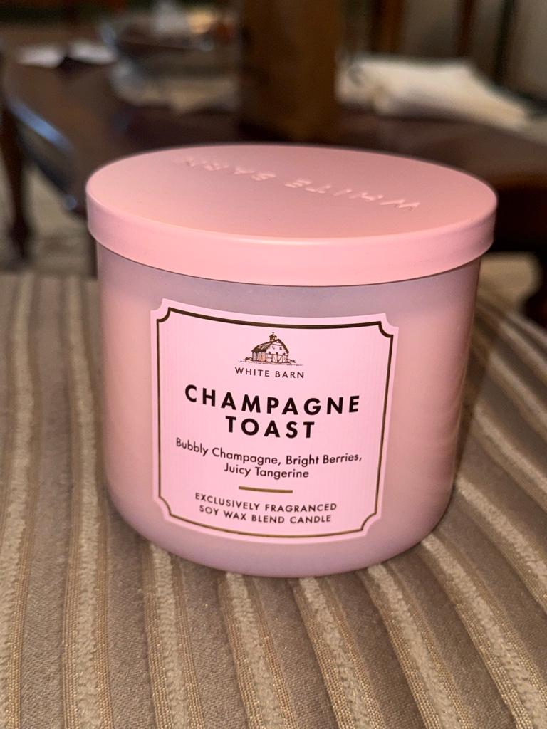 Candela BBW 3-Wicks Champagne toast