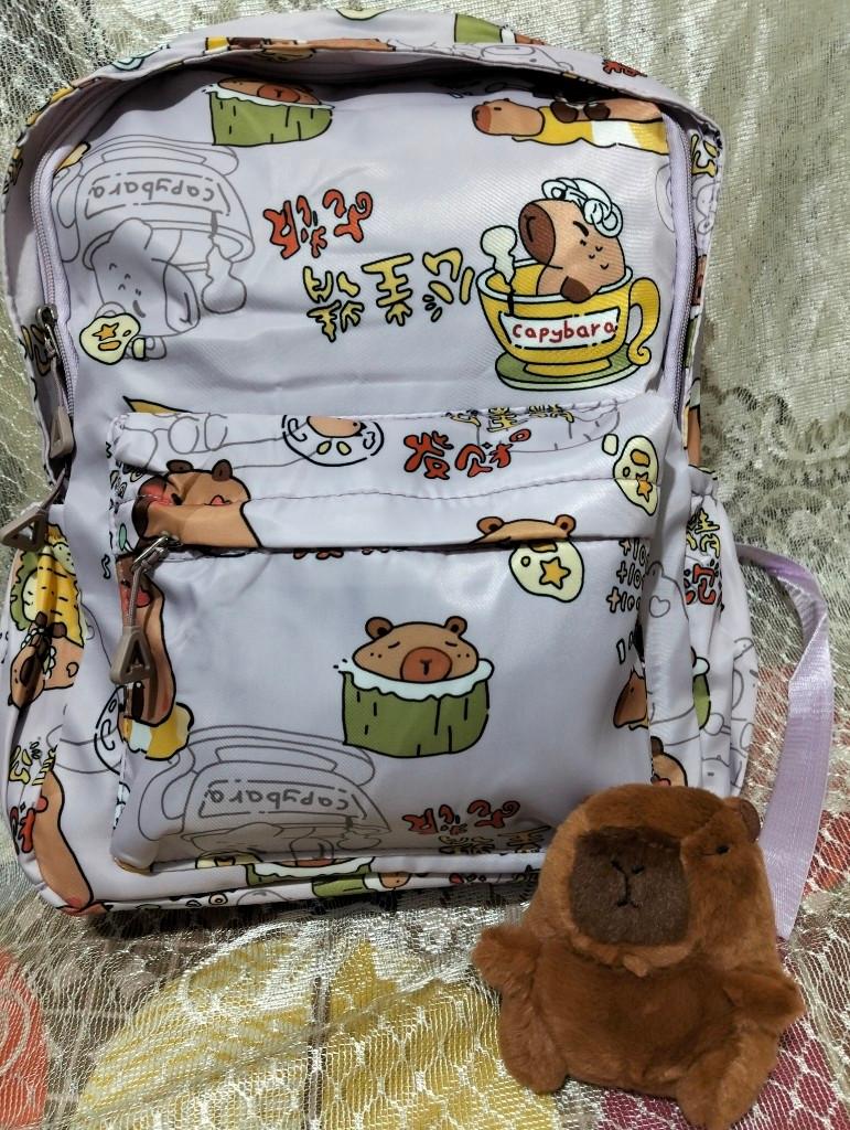 Mochila capibara