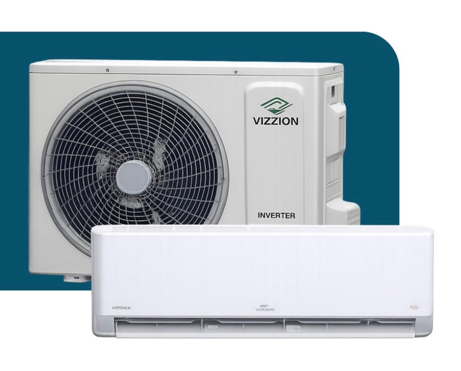 Acondicionador de Aire inverter Vizzion 12 milbtu