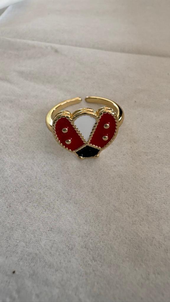 Miniatura 2 de Anillo catarina blanca