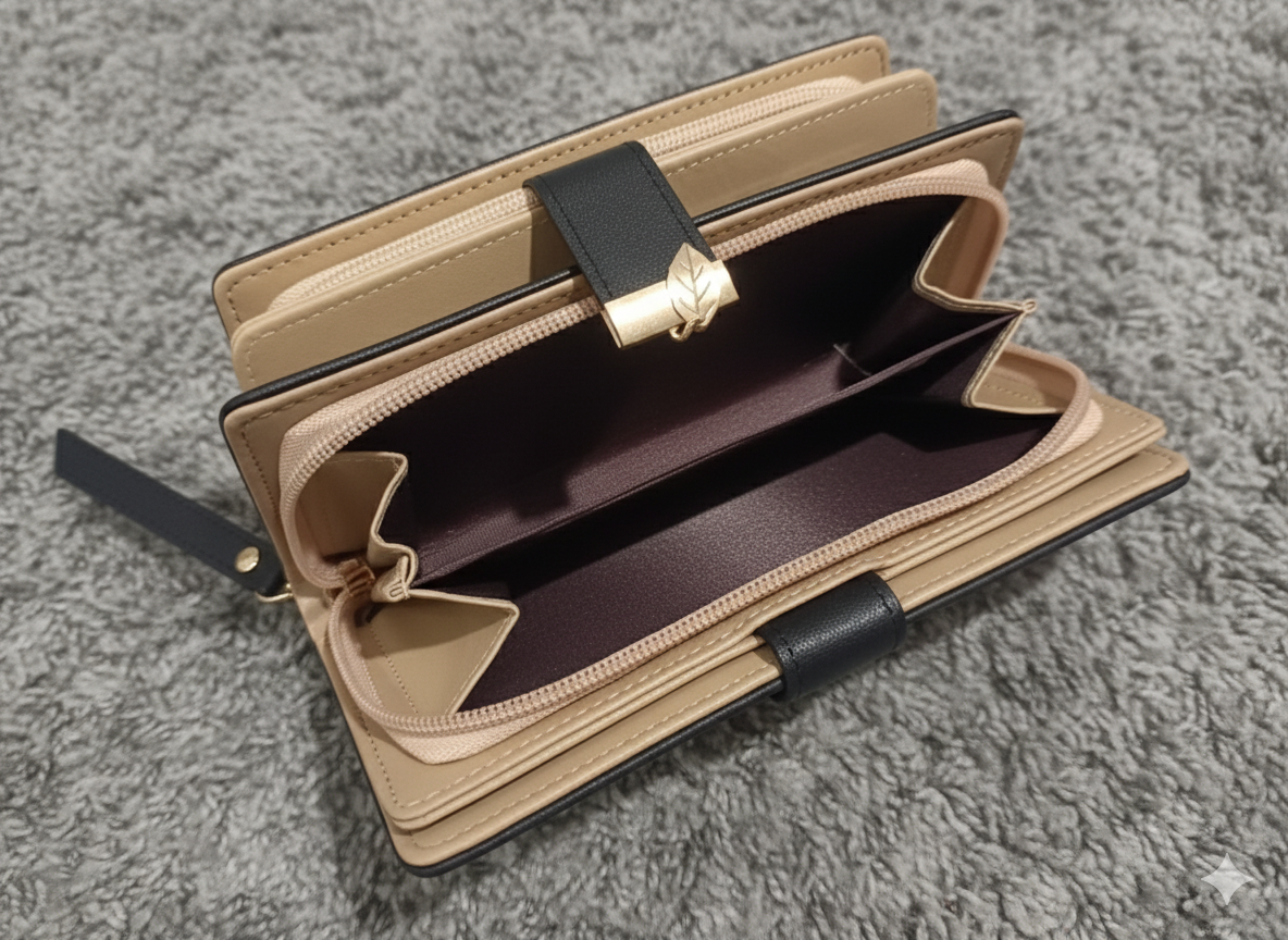 Miniatura 2 de Cartera Piel (Negro)