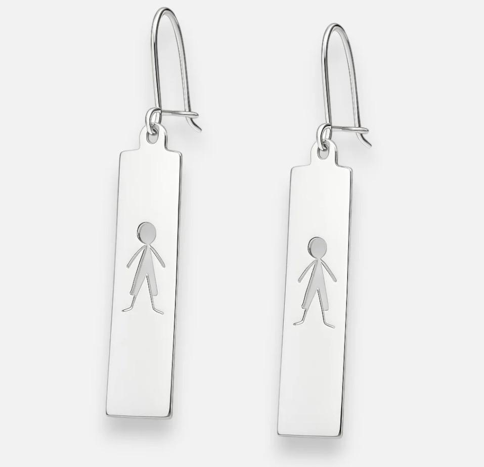 Miniatura 2 de Aros rectangular niña/niño