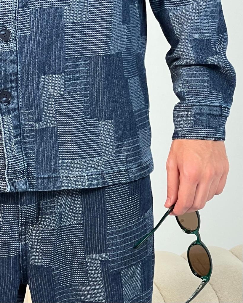 Miniatura 2 de Conjunto Denin Button