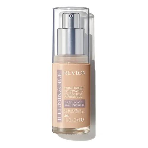 Bases base de maquillaje Revlon Illuminance Skin-Caring en tono Buff Beige