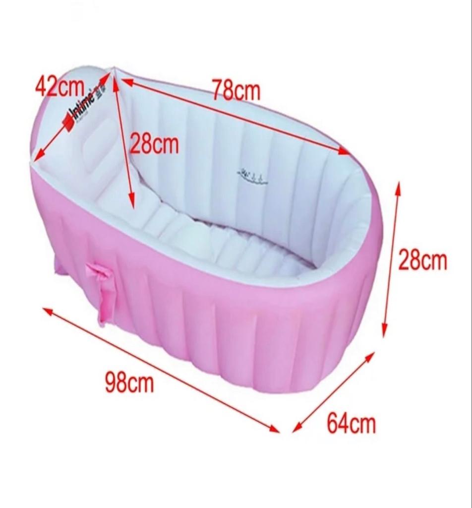 Miniatura 2 de BAÑERA TINA INFLABLE PORTÁTIL PARA BEBÉ