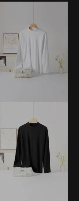 Miniatura 2 de 3402Beatle cuello medio acanalado fino