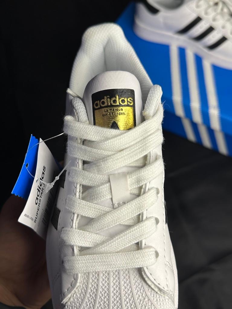 Miniatura 2 de Adidas Súper Star blancos