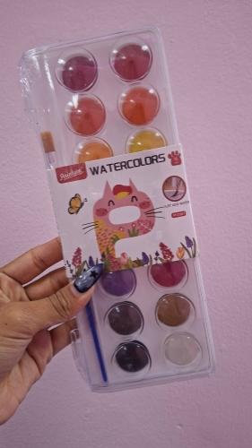 Acuarela watercolors x16 colores