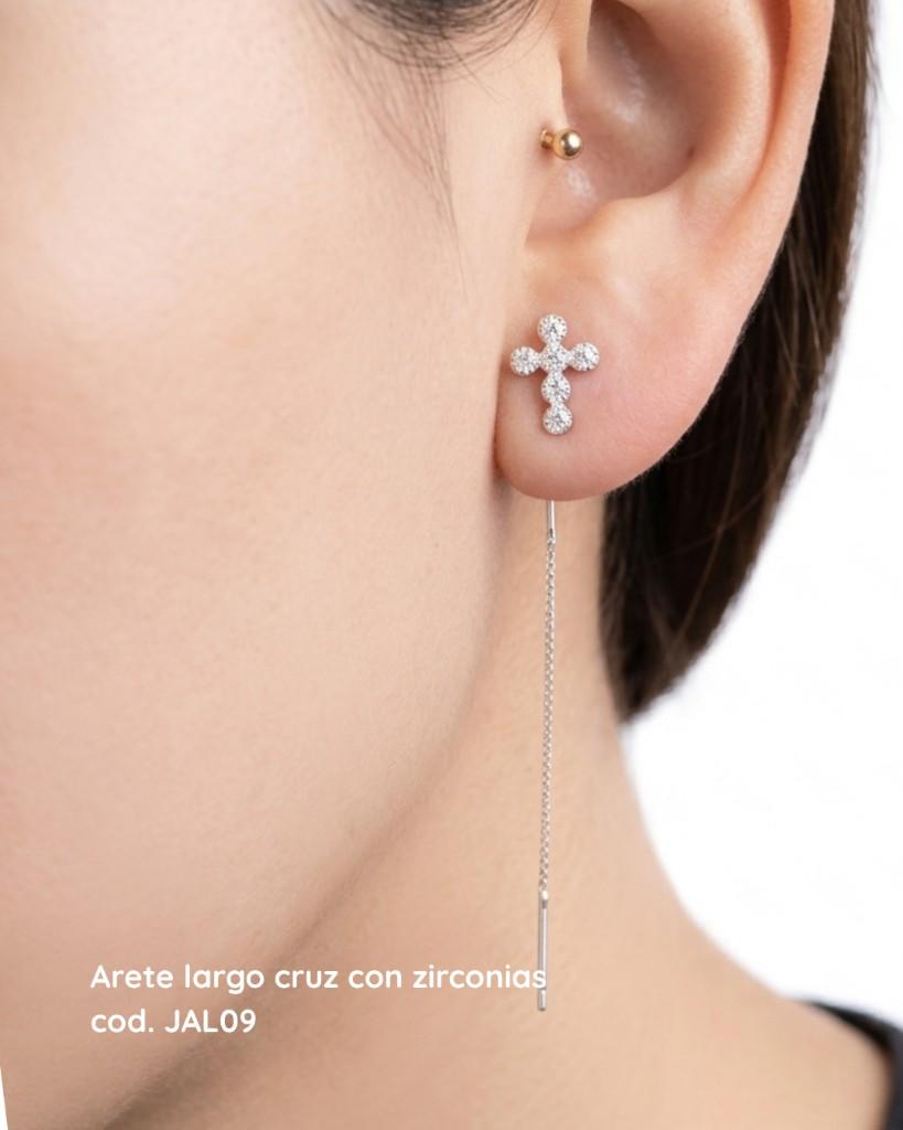 Aretes largos Cod. JAL09