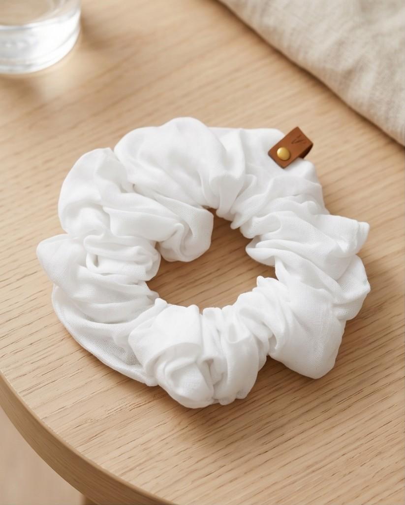 Miniatura 2 de Scrunchie Blanca