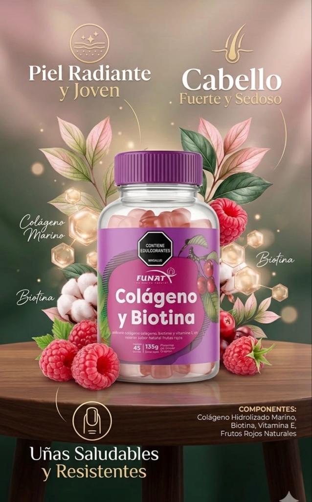 Colágeno  Biotina