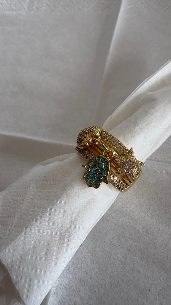 Anillo charms favoritos