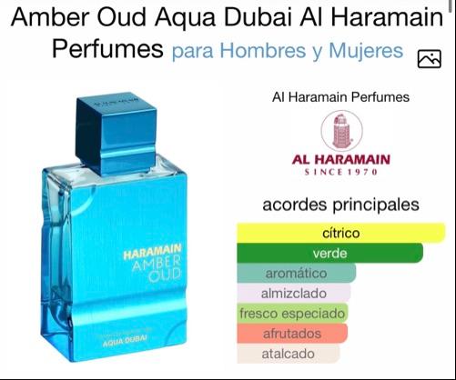 Miniatura 2 de Al Haramain Amber Oud Aqua Dubai EDP 75ml