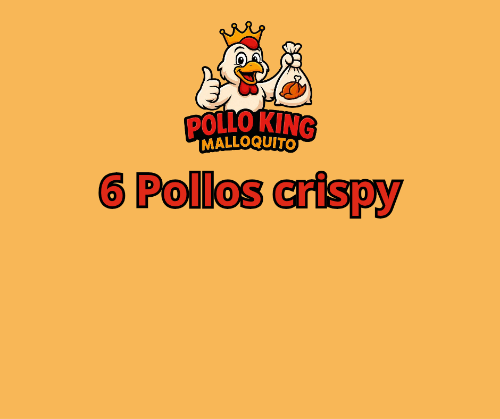 6 pollos crispy