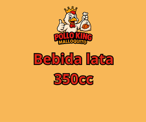 Bebida lata 350cc