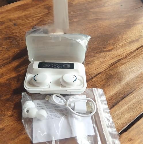 AURICULARES CON POWER BANK F9-5 ( CALIDAD AAA)