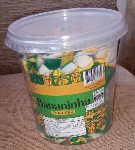 Bananinha tradição pote com 30 unidades