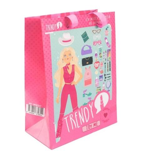 Bolsa Mediana Rosada Trendy