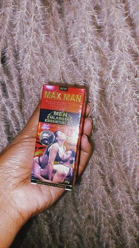 Aceite estimulador sexual para hombres