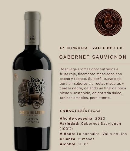 Casta de Locos Cabernet Sauvignion  x 750cc
