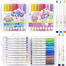 257-24 MARCADOR ACRYLIC X 24 PUNTA PINCEL ESTUCHE RIGIDO