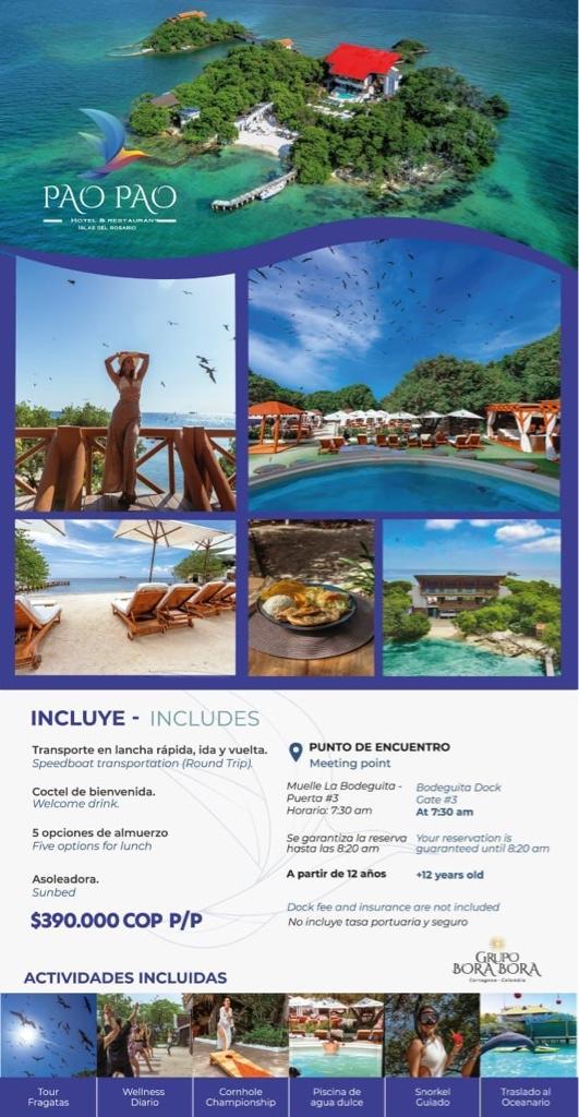 PAO PAO BEACH CLUB ISLAS DEL ROSARIO