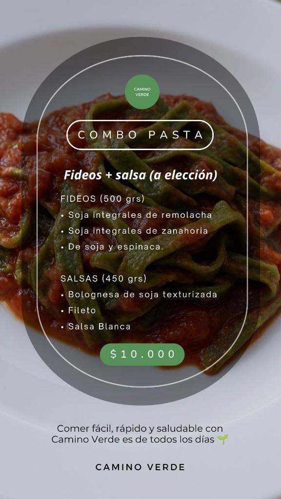 Miniatura 2 de Combo salsa + pasta a elección