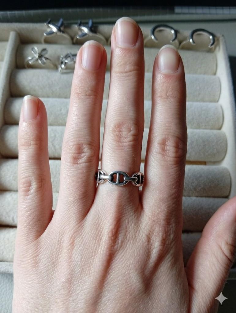 Anillo de Acero Inoxidable (Cadenas Unidas)