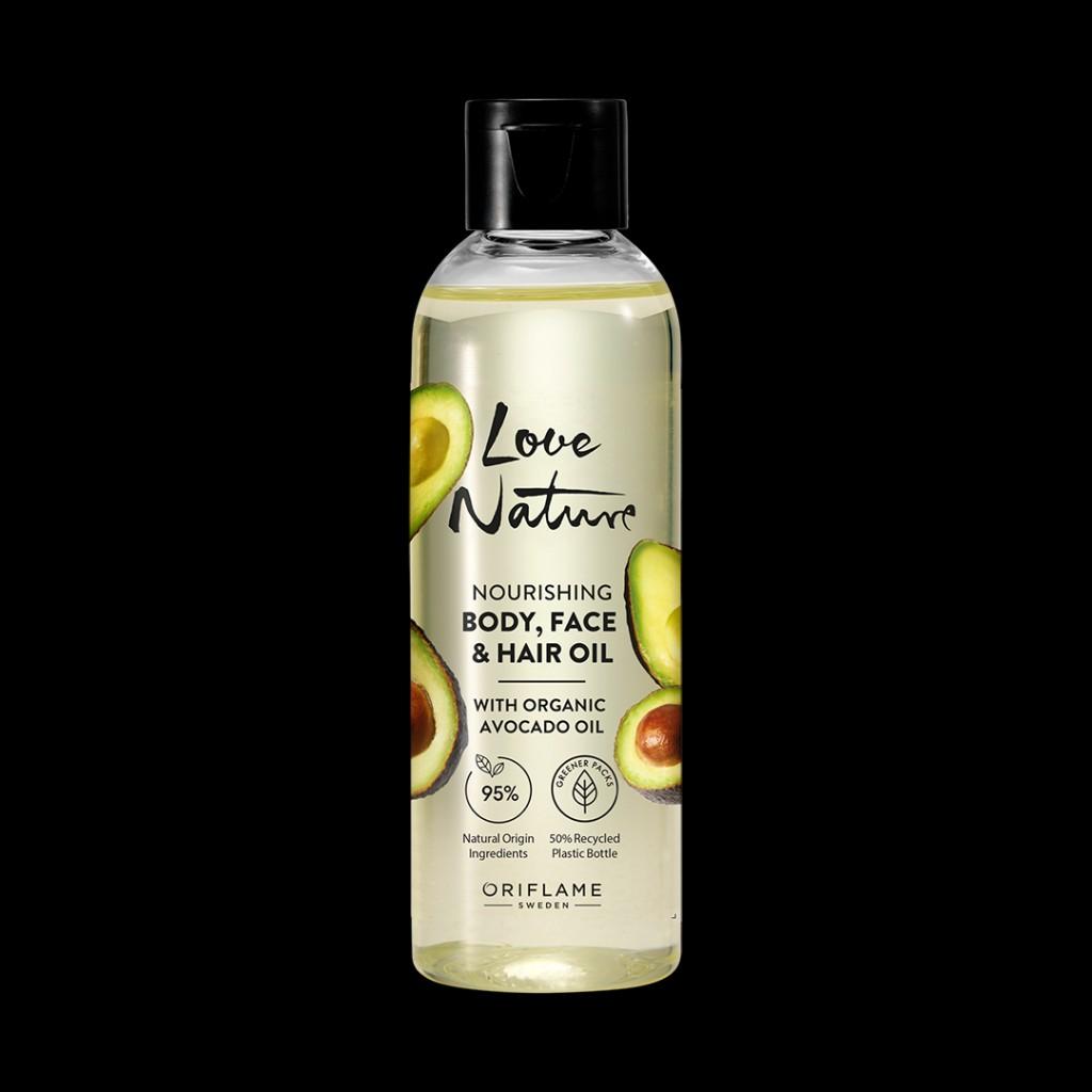 Aceite orgánico nutritivo multiuso LN Oriflame 41283 Cod.170506