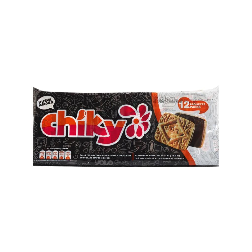 Galleta chiky paquete 12 unidades