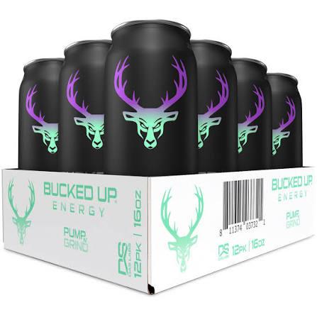 12 pack lata Bucked up