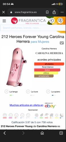 Miniatura 2 de 212 heroes forever young woman EDP