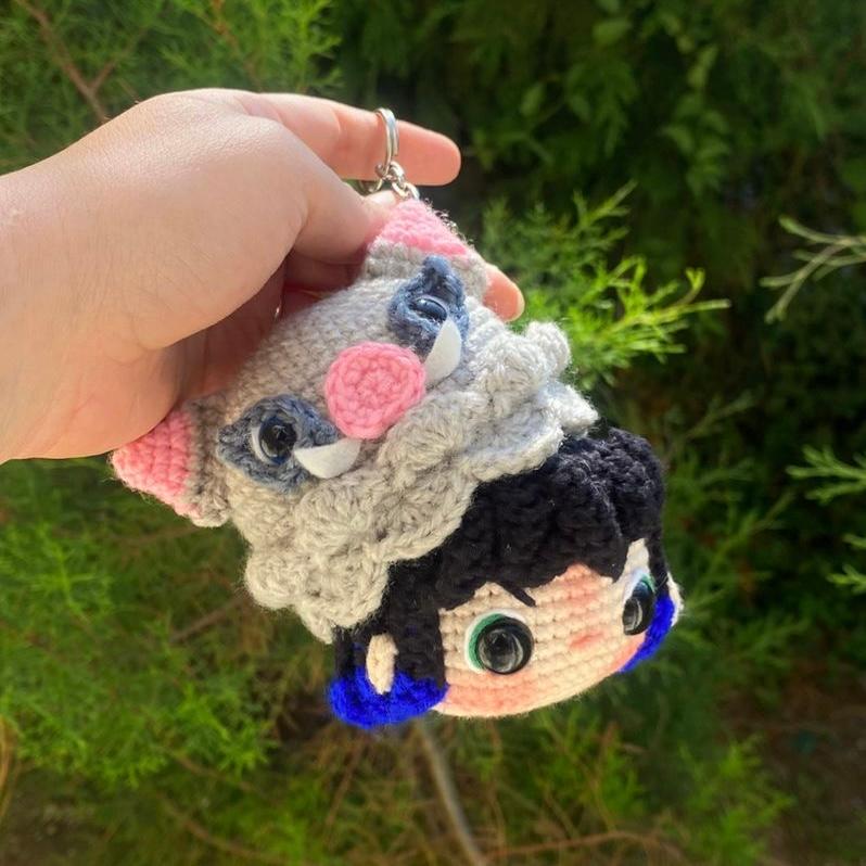 Miniatura 2 de Inosuke Hashibira - Crochet hecho a mano