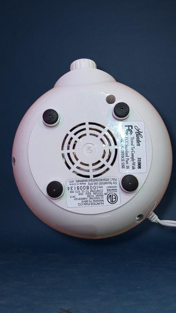 Miniatura 2 de 💧 Humidificador de Aire Ultrasónico Hunter (Ambiente Hogar)