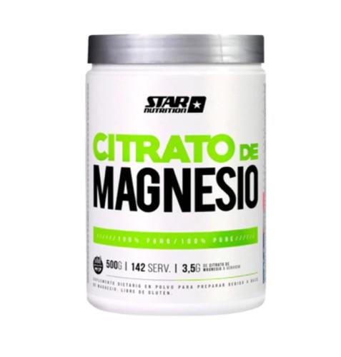 Miniatura 2 de Citrato De Magnesio En Polvo 500g Star Nutrition