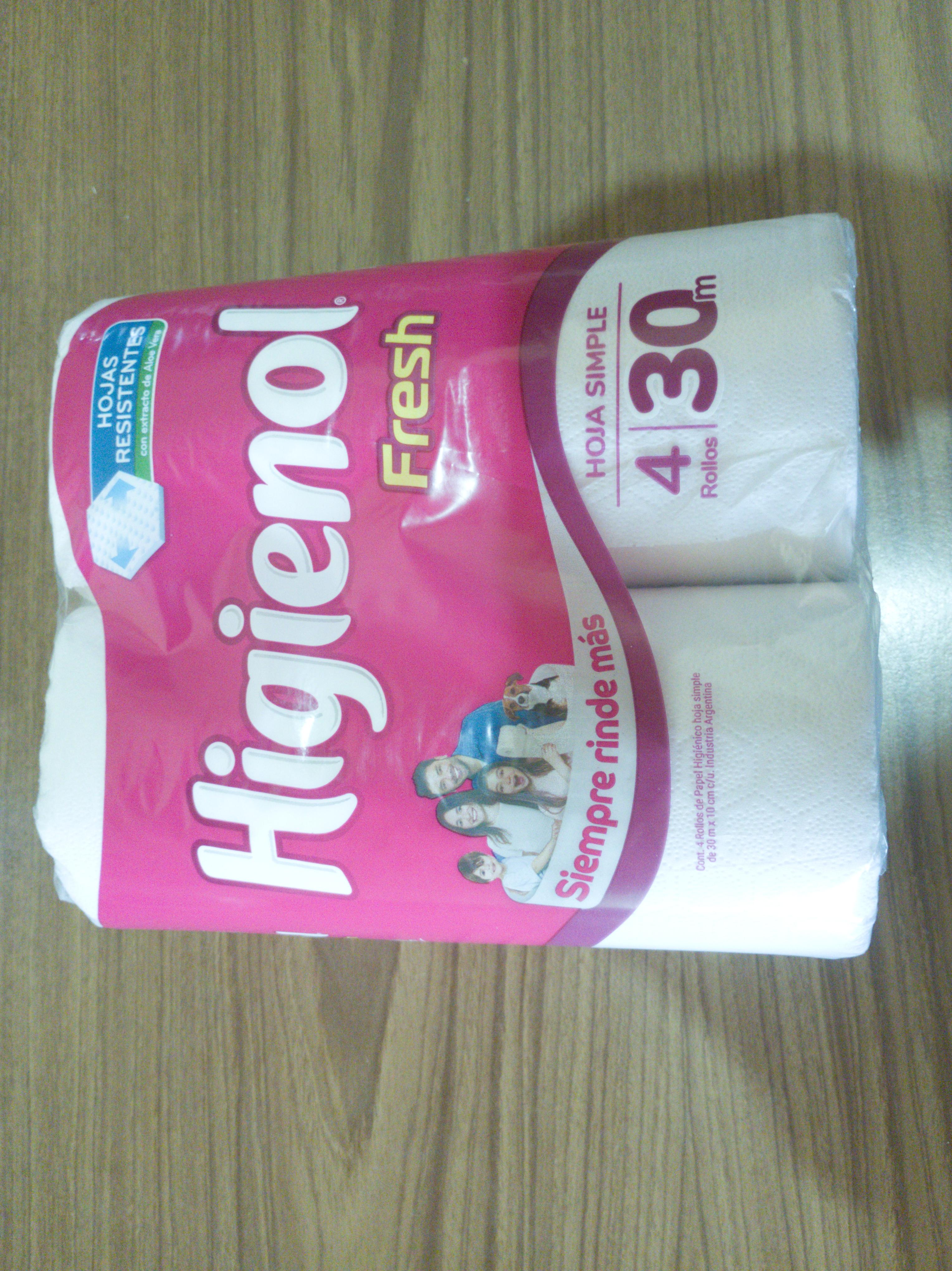 Higiénol 4x30  Bolson x 12pack
