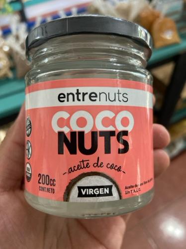 ACEITE DE COCO VIRGEN x200cc -ENTRENUTS