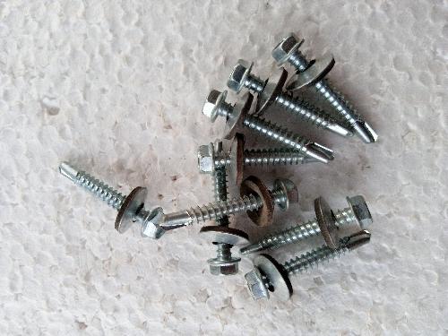 12 Tornillo autorroscante punta broca para calamina de 1 1/2"