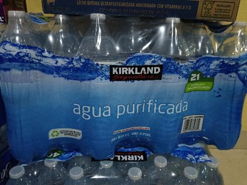 Agua purificada 1lt