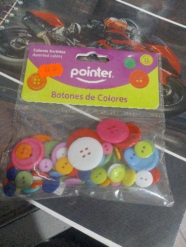 Botones de colores