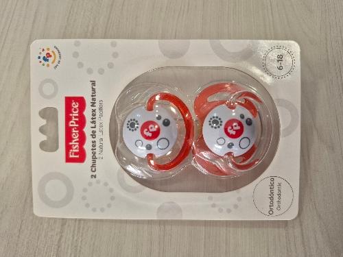 2 CHUPETES LATEX NAT. ORTODONTICO 6-18